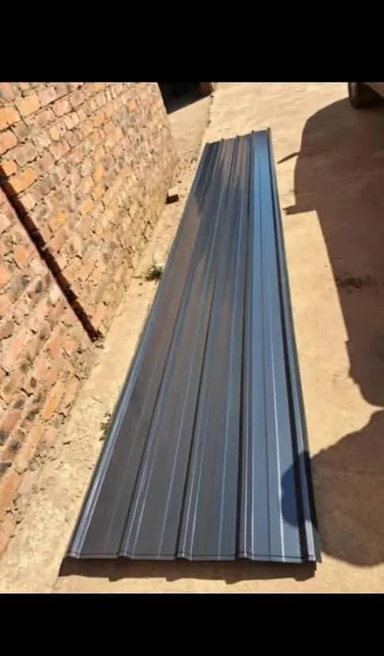 Modern home with metal roofing